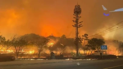 Güney Kore Alevlere Teslim! 15 Kişi Hayatını Kaybetti, Binlerce Kişi Tahliye Edildi