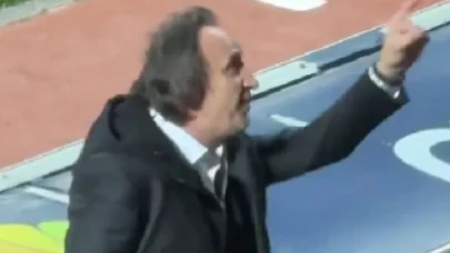 Eyüpspor-Galatasaray Maçında Tribünler Karıştı! Başkan Murat Özkaya Taraftarla Tartıştı