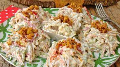 Bu Tarif Yazın Yıldızı Olacak! Yoğurtlu Erişte Salatası ile Sofralar Serinliyor