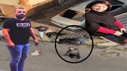 Uzaklaştırma Kararı Vardı! Sokak Ortasında Eşini Bıçaklayıp Tekmeledi