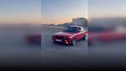 Drift Attı O Anları Sosyal Medya Hesabından Paylaştı: Cezadan Kaçamadı!