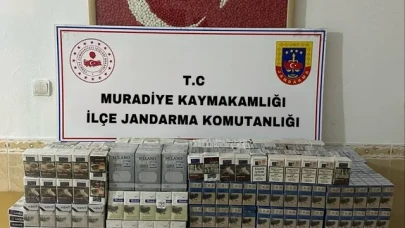 Van’da Gümrük Kaçağına Darbe: 3 Bin 140 Paket Kaçak Sigara Ele Geçirildi!