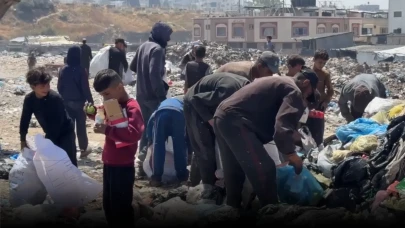 Gazzeliler Yemek Pişirmek İçin Çöplerin Arasında Yakıt Arıyor