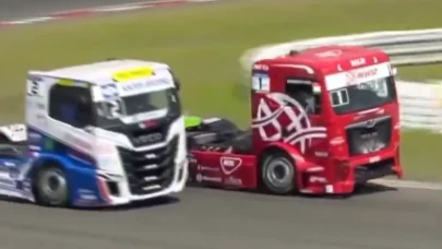 Almanya Nürburgring'de Kamyon Yarışlarına Büyük İlgi! Motor Sporlarının Yeni Gözdesi!