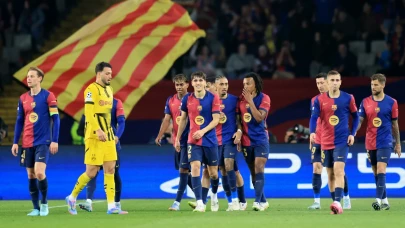 Barcelona Dortmund’u Dağıttı, PSG Villa Engelini Aştı: Yarı Final Kapısı Aralandı