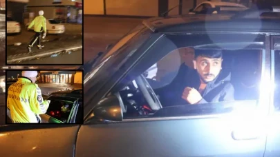 Polisten Kaçamadı! Aksaray’da Ehliyetsiz Sürücü Suçüstü Yakalandı