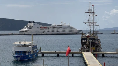 ABD’li Turistlerin Gözdesi Türkiye! Lüks Kruvaziyerle Bodrum’a Akın Ettiler