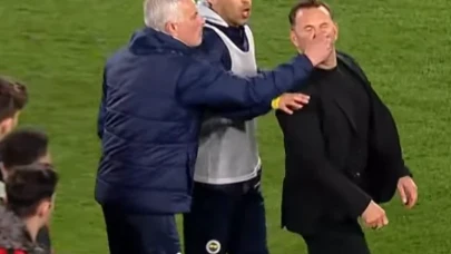 Fenerbahçe - Galatasaray Derbisinde Çarpıcı Anlar: Jose Mourinho'dan Okan Buruk'a Fiziksel Müdahale!