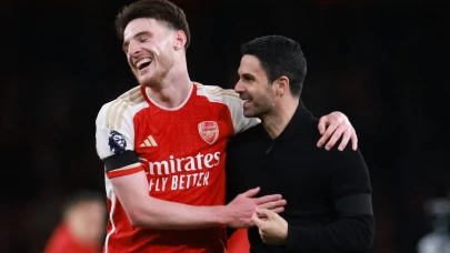 Arsenal'dan Real Madrid'e Tarihi Darbe: Rice’ın Serbest Vuruş Gösterisi Arteta’yı Bile Şaşırttı!