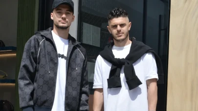 Beşiktaş’ın Yıldızları Rashica ve Muçi Alışverişte Görüntülendi! Stil Şovuyla Göz Doldurdular