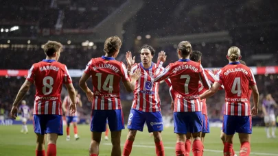 Atletico Madrid’den Gol Şovu: Valladolid’i 4-2 Mağlup Ederek Zirve Takibini Sürdürdü!