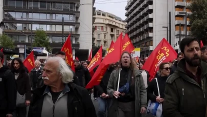 Hayat Pahalılığı Komşuyu Ayağa Kaldırdı: Yunanistan'da Halk Sokaklara Döküldü