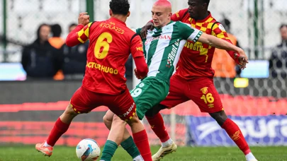 Göztepe Galibiyet Hasretini 10 Maça Çıkarttı! Konyaspor Evinde Göztepe'yi Mağlup Ederek 3 Puanı Aldı