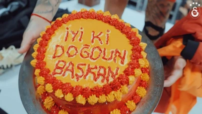 Fenerbahçe’ye Kadıköy’de Doğum Günü Sürprizi! Galatasaraylı Futbolculardan Başkan Ali Koç'a Pasta Jesti