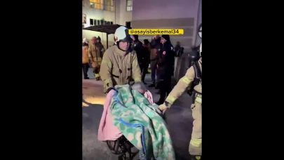 Maltepe'de Korkutan Gece: Gece Saatlerinde Huzurevi'nde Çıkan Yangından 24 Vatandaş Etkilendi
