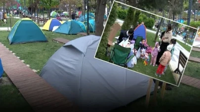 Deprem Korkusu İstanbul’u Uyutmadı: Parklar Doldu Taştı