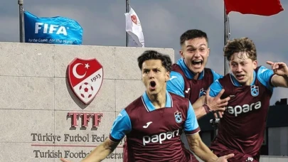 Dev takımları eleyerek başarıya ulaştı! TFF'den Trabzonspor'a teşekkür mesajı