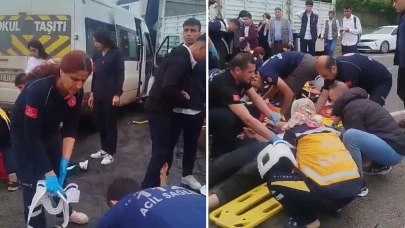 Şanlıurfa’da Trafik Kazası: Öğrenci Servisi Tıra Çarptı