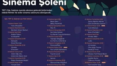 TRT 2’den Haziran’da her gece sinema keyfi: 30 günde 30 film!