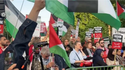 Londra’da İngiltere’nin İsrail’e Silah Desteğine Büyük Tepki