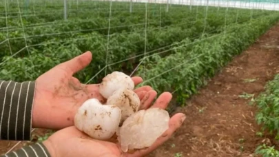 Ülke Genelinde Şiddetli Dolu Yağışı: Camlar Patladı, Ekinler Sürüklendi