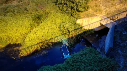 Sabaha Karşı Kabus: Otomobil Gölete Uçtu!