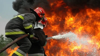 Kastamonu'da Geceyi Alevler Sardı!