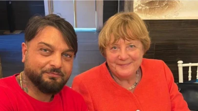 Merkel, pizzacıda tek başına görüntülendi