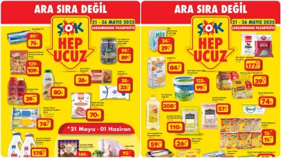 Ayçiçek Yağında Bayram Fırsatı! ŞOK Market Litresini 61 TL’ye Düşürdü