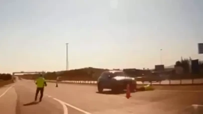 Polis Memurunu Ezdi, Kaçtı! Tekirdağ’da Suç Dosyası Kabaran Sürücü Menfezde Yakalandı