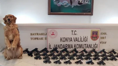 Konya’da Yasa Dışı Silah Operasyonu: 5 Gözaltı