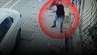 Evin önünde tuzak kurdu kezzapla saldırdı! Baba ve kız yaralı