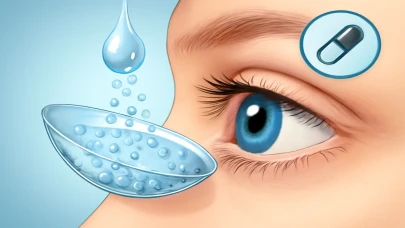 Göz damlasına elveda