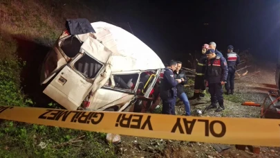 Bafra'da Korkunç Trafik Kazası