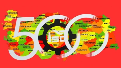 İSO 500 Türkiye Haritası: İSO 500'de yer alan firmaların il il dağılımı