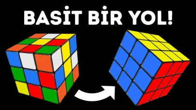 Rubik küpü nasıl çözülür: Bu yöntemle akıl küpü olacaksınız