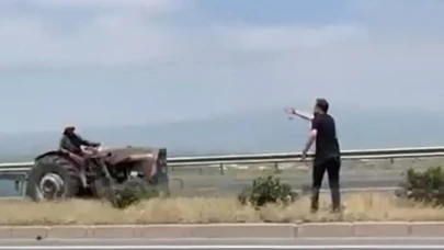 Manisa’da Kara Yolunda Ters Yöne Giren Traktör Sürücüsüne 15 Bin Lira Ceza ve Ehliyet İptali