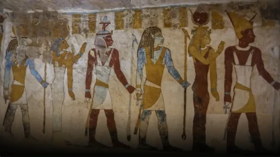 Antik Mısır Lahitlerinde Nut Tasvirleri Samanyolu'nu Mu Temsil Ediyor ?