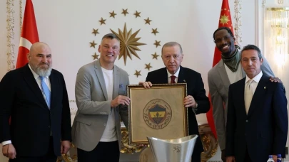 Fenerbahçe Avrupa’nın zirvesinde Erdoğan şampiyonları tebrik etti