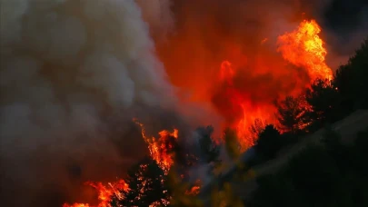Çöp Alanında Alevler Yükseldi! Dakikalar İçinde Müdahale