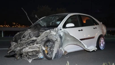 Kırıkkale'de Emniyet Kemeri Takmayan Sürücü Kazada Can Verdi