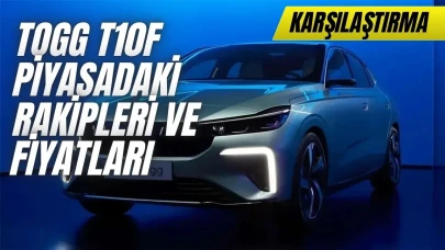 Togg T10F 15 elektrikli araç ile karşılaştırma | Fiyat, Performans, Özellik | BYD, Tesla, Togg