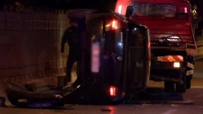 Kartal’da Korkunç Kaza: Araç Devrildi, Bir Kadın Hayatını Kaybetti