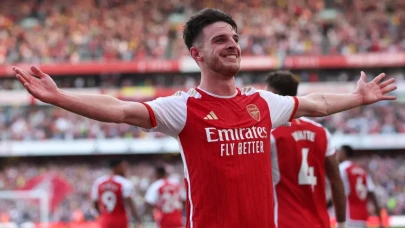 G.Saray'dan Declan Rice paylaşımı: Sosyal medyayı yıktı geçti