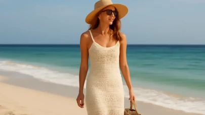 2025’in en şık plaj elbiseleri: Dantel ve şeffaf detaylar