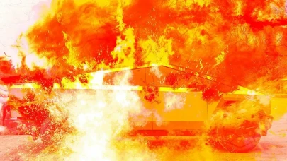 Cybertruck yangınında iskeleti bile yok oldu