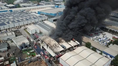 Kocaeli'de yangın paniği! 95 personelle eş zamanlı operasyon