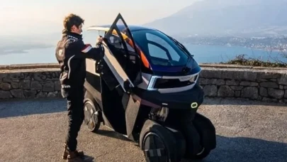 Fransız şirketten motosiklet gibi yatan, otomobil gibi güvenli elektrikli araç! İşte özellikleri
