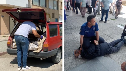 Pompalı tüfekle bankayı basıp kredi çekmeye çalıştı