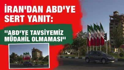 İran'dan ABD'ye sert yanıt: ''ABD'ye tavsiyemiz müdahil olmaması''